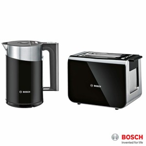 Bosch Styline 2 Slice Toaster Tat8613gb Kettle Twk86103gb Set In