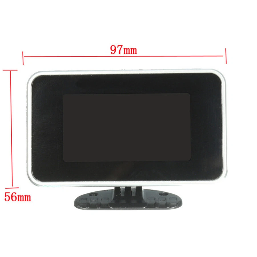 3 en 1 LCD 12/24V Coche Camión Presión de Aceite + Voltímetro + Medidor Digital de Temperatura del Agua Foto 3 de 4