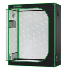 VIVOSUN S425 4x2 Hydroponic Grow Tent for Indoor 2-4 Plants Growing 100% Reflect