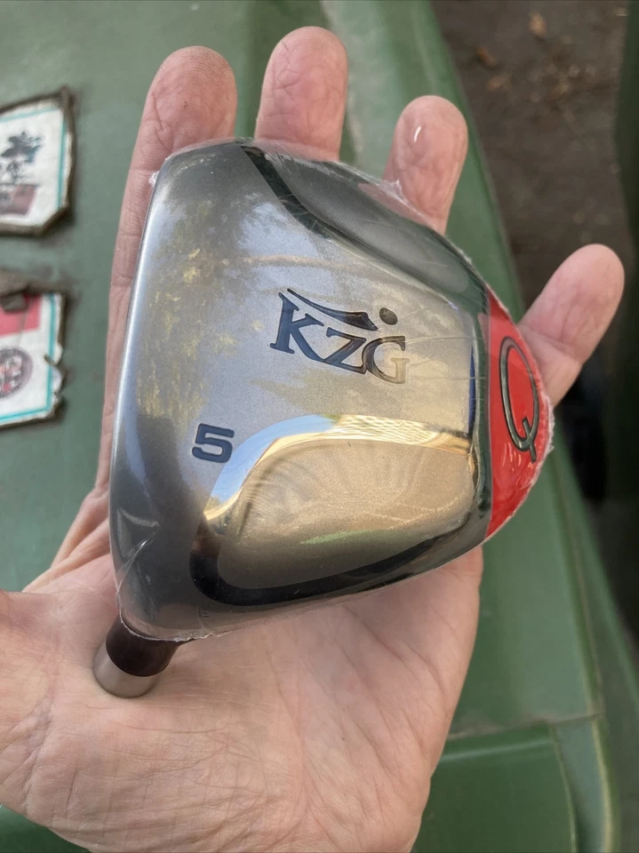 KZG Pelirroja para zurdos Q 5 Madera RARA Nueva de Lote Antiguo en Plástico ¡Todavía!!! WOW Foto 4 de 4