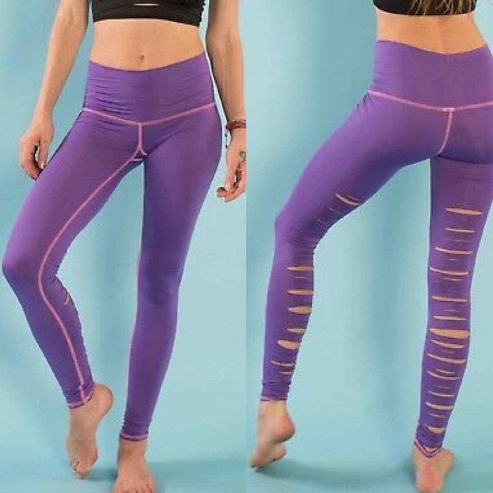 Laser Cut Yoga Pants