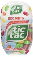 Tic Tac Fruit Adventure Bottles, 3. 4 Oz. (pack Of 4) Tic Tac Fruit Adventure Bottles, 3. 4 Oz. (pack Of 4)