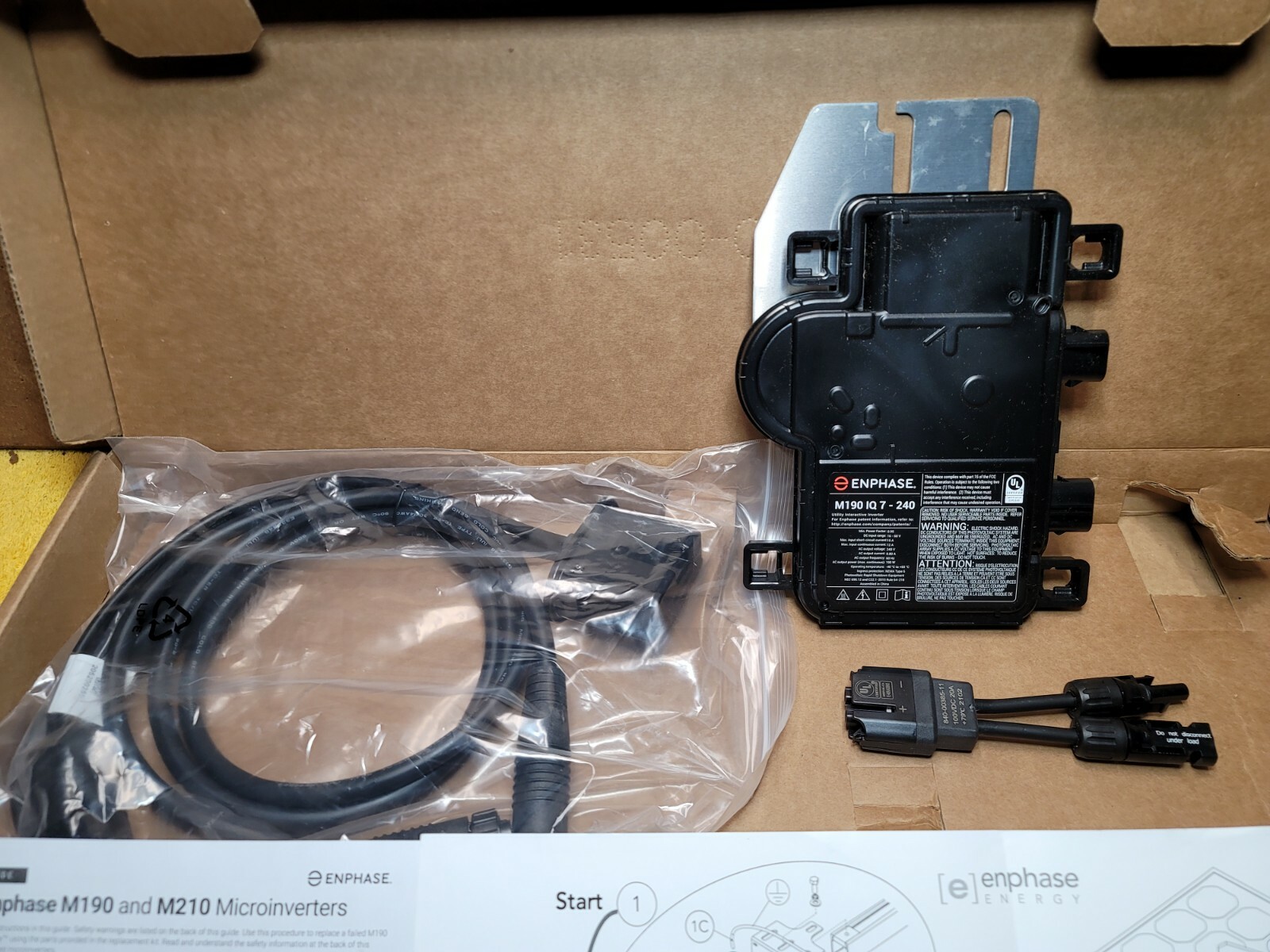 Enphase Energy M190240-IQ7-S22-RMA Kit NEW | eBay