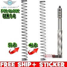 L2D COMBAT ENHANCED SPIRAL STRIKER GL0CK GEN 1 2 3 4 REDUCED WEIGHT SPRINGS