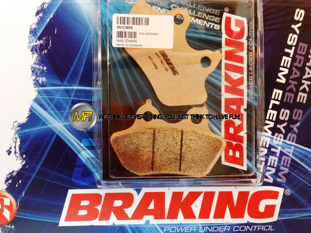 Hart Brakes Bremsbeläge & Scheiben Set – Halbmetallisch Für Kürzeren Bremsweg