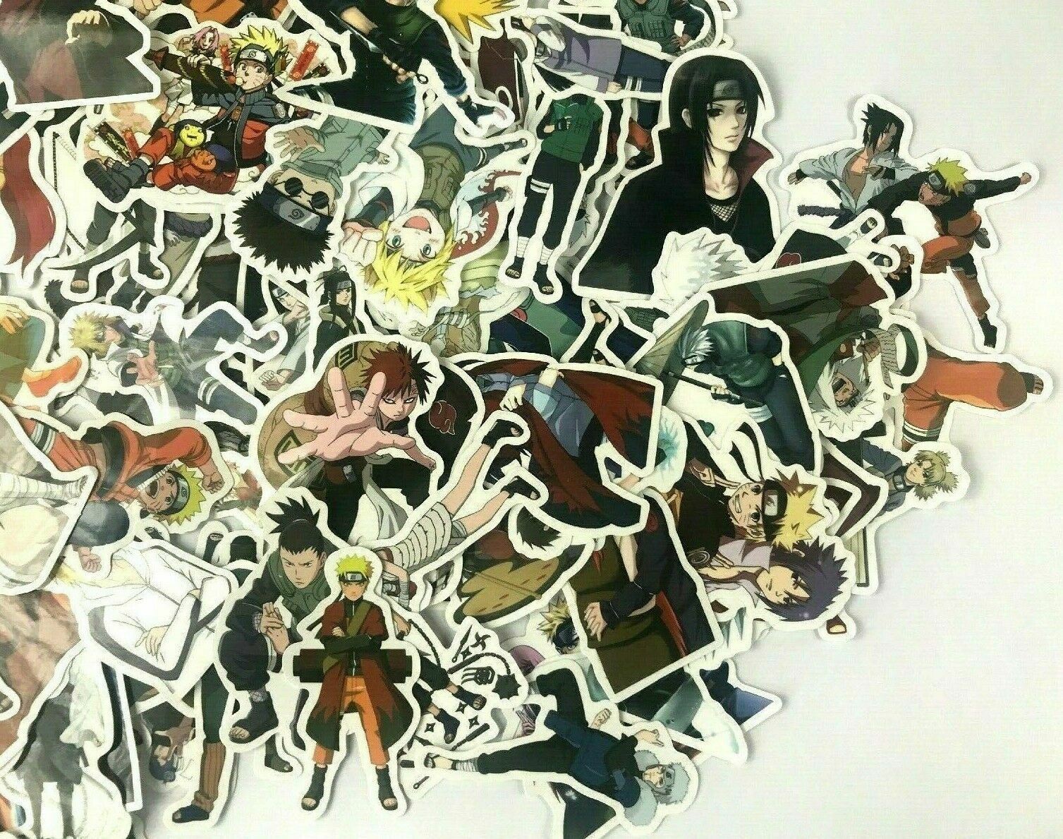 100 Lot Anime Naruto Characters Laptop Wall PS XBOX Notebook Decal Sticker Pack