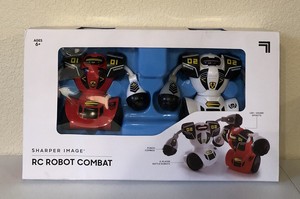 sharper image rc robot combat