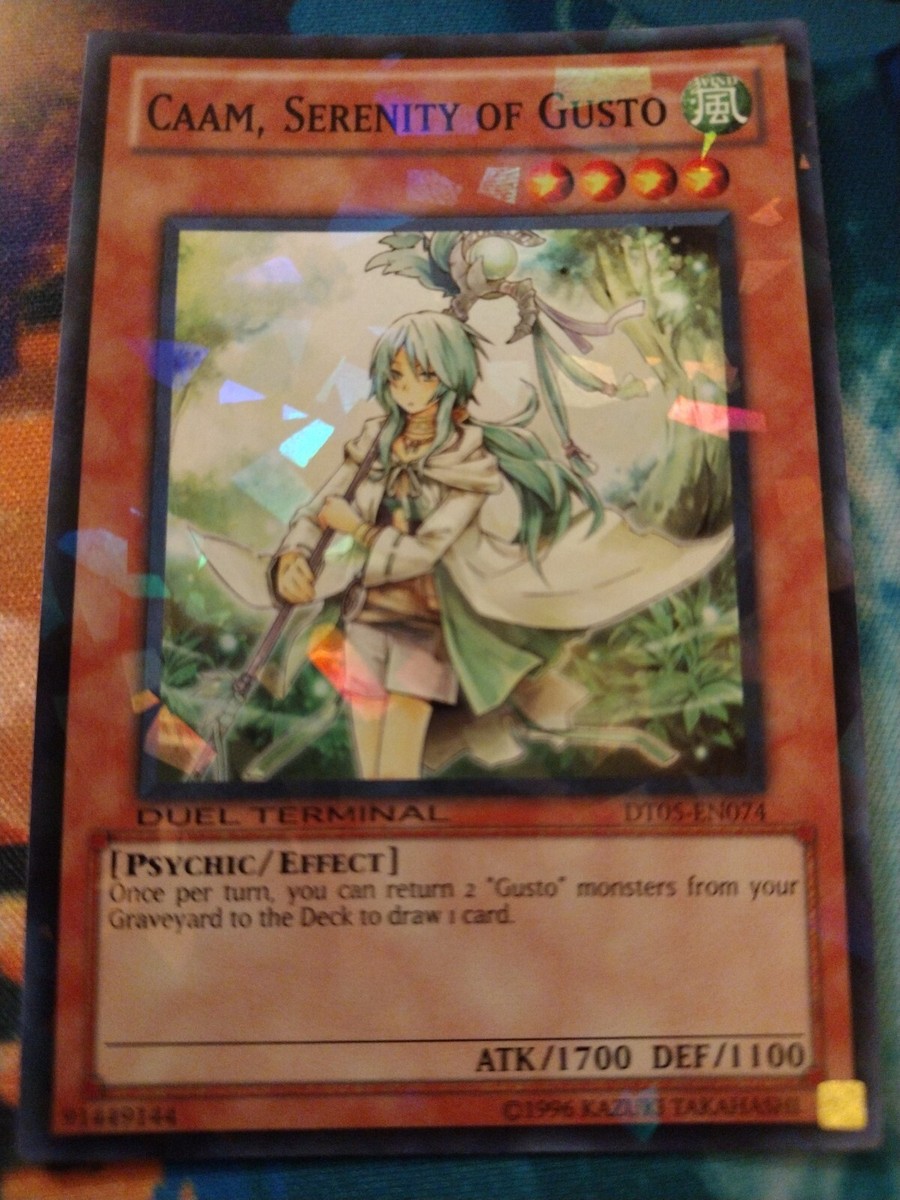 serenity deck yugioh Yugioh TCG Caam Serenity of Gusto HA05-EN041 First Edition Secret Rare –  True Believers Gaming and Collectibles main image 1