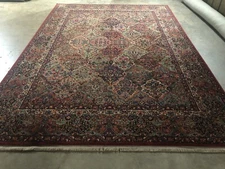 8.8x12 Karastan 717 Rug Multi Panel Kirman Karastan Professionally Washed-