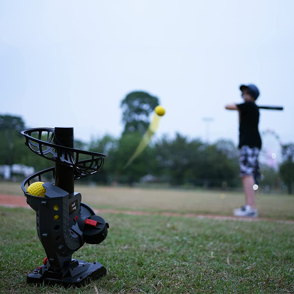Batting Practice Machine Electronic Baseball Pitching Machine For ...
