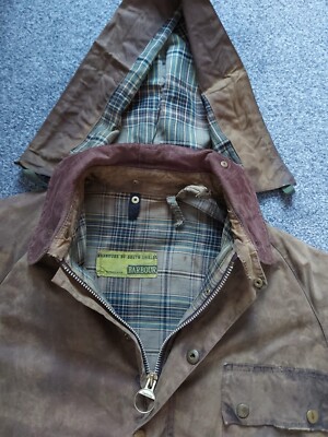 Barbour Solway Zipper 1960's | eBay UK