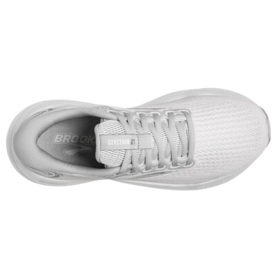 Brooks Glycerin 21 Mens Running Shoes White Silver 1104191D151 Size 9 D Medium Brooks Glycerin 21 [1104191D151] Men Running Shoes White  main image 2