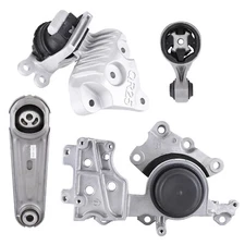 4pc Motor Mount Kit Set for 14-17 Nissan Rogue 2.5L Engine - Auto Transmission