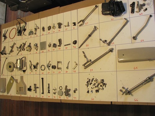 Nelco A-509-3 Sewing Machine A509-3 Repair Parts Lots