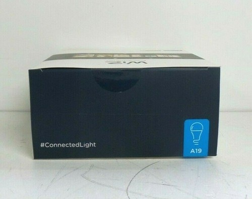NEW WiZ WiFi Smart Bulb 800 Lumens Connected Light Bulb 60W Voice Control 2 Pack - Picture 5 of 7