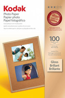 Kodak Photo Paper, Gloss, 6.5 Mil, 4 X 6, 100 Sheets/pack (1743327) Kodak Photo Paper, Gloss, 6.5 Mil, 4 X 6, 100 Sheets/pack (1743327)