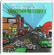 Grateful Dead Shakedown Street Album Cover Logo Patch Embroidered Iron or Sew On