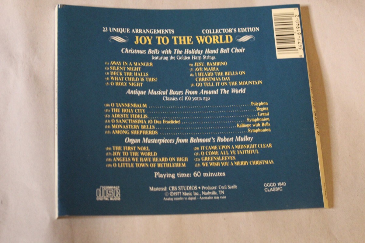 Joy to the World, Various Artists, CD, Christmas | eBay