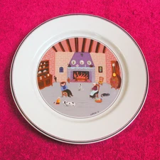 Villeroy & Boch (Design Naif - Fireside) 8 1/4" SALAD PLATE Exc