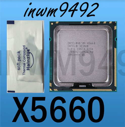Intel Xeon X5660 2.8GHz Six Core (BX80614X5660) CPU Processor - Picture 1 of 1
