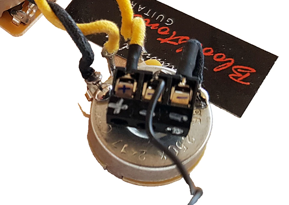 Solderless Premium Fender USA Precision P Bass Wiring Loom / Harness - Image 3 of 4