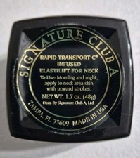 Signature Club A -Rapid Transport C Infused Elastilift For Neck 1.7oz NEW-READ