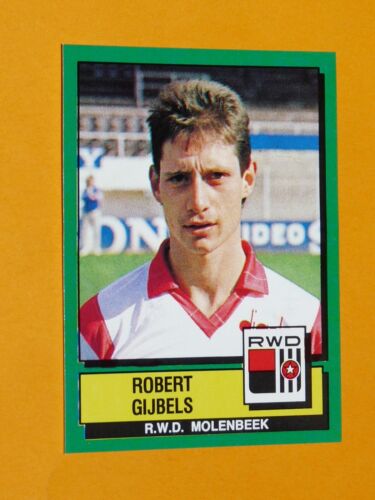 #264 ROBERT GIJBELS RWD MOLENBEEK PANINI FOOTBALL 89 1988-1989 BELGIQUE - Picture 1 of 1