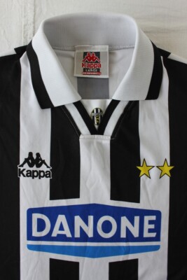 Vintage Juventus 1994 1995 Home Jersey Kappa Danone Soccer