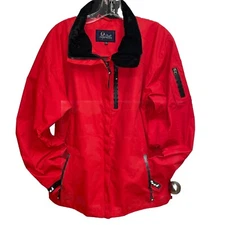 Peak Performance Goretex WSFJ Jacket w/Windstopper Membrane Red Wm Sz XXL *READ*