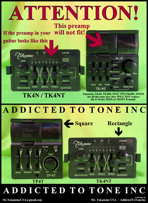 Takamine TK-40D DUAL Input G Series preamp NEW with WARRANTY Takamine TK-40D DUAL Input G Series preamp NEW with WARRANTY