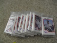 Lot of 10 1987 Procards Columbus Yankees Minor League Team Sets Buhner Leiter RC