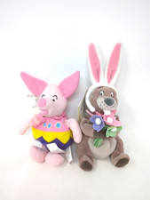 Disney Store Winnie The Pooh Piglet Gopher Bean Bag Easter Plush With Tags 7-8  