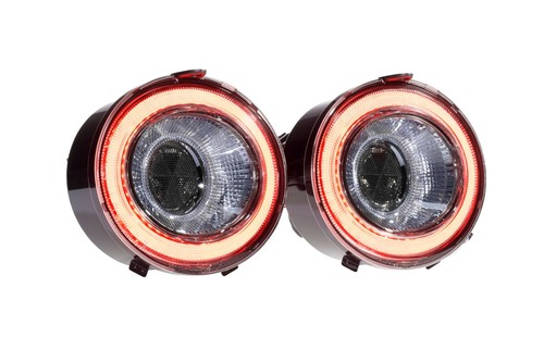 Morimoto LF466 XB LED Tail Lights Smoked For 2005-2016 Chevrolet Corvette C6 - Picture 3 of 9