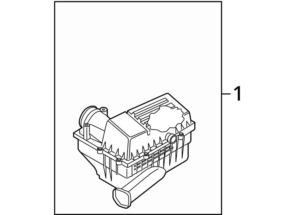 Filtro de aire 1,8 L motor ID Cpka compatible con 13-17 JETTA 3491968 Foto 4 de 4