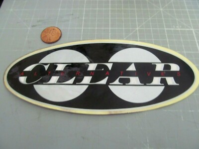 C-ALTERNATIVES  Sticker / Decal  ORIGINAL OLD STOCK SHELF WEAR