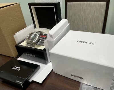 Casio G-SHOCK MRG-B5000D-1JR complete with accessories Made