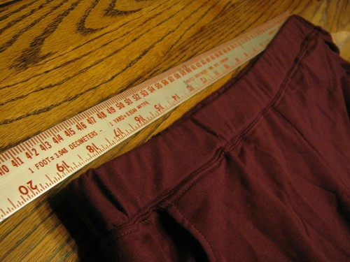 Quaker Factory Lounge Pants with Pockets Size 1X Pajama NWOT ( Burgundy ??? ) - Picture 6 of 11