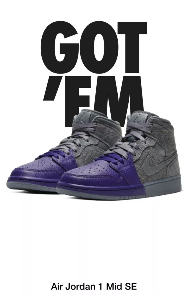 Nike Air Jordan 1 Mid SE Sheila Rashid UNITE Size 8 | eBay