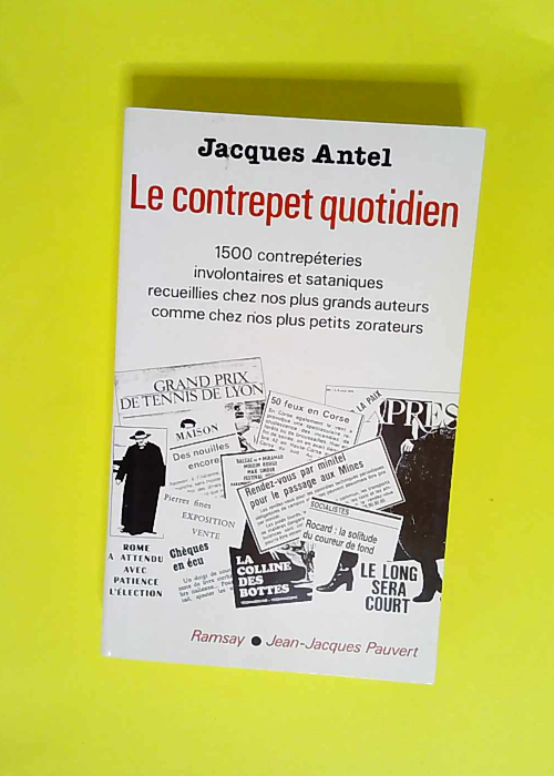 De l'art du contrepet - Désencyclopédie