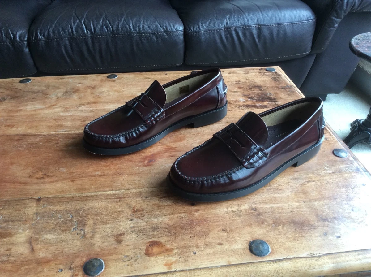 Spanish leather loafers sale