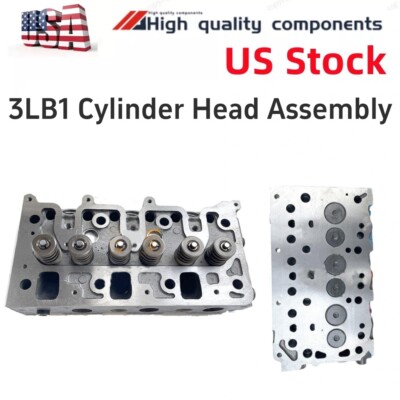 3LB1 cylinder head For Isuzu  3LB1DA 3LB1PA 3LB1PV 3LB1PW 3LB1NA Engine US