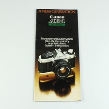 Vintage Canon AE-1 Program Brochure - A New Generation - Booklet