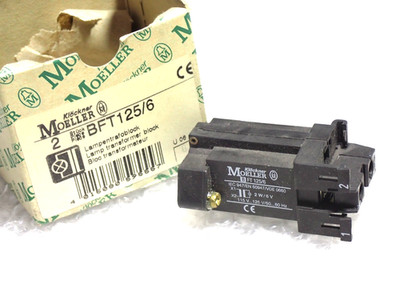 BFT125/6 MOELLER TRANSFORMER BLOCK NEW