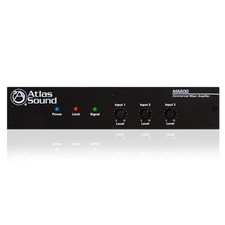 Atlas Sound MA60G 60 Watt 3 Input Mixer Amplifier with Global Power Supply