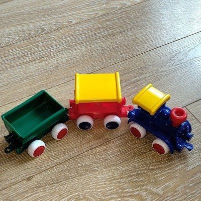 Viking Toys Spielzeugzug Set Lok mit 2 Waggons, Art.-Nr. 1075-3