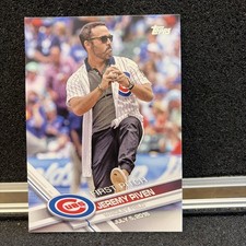 2017 Topps #FP-4 Jeremy Piven First Pitch