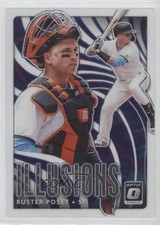2020 Panini Donruss Optic Illusions Buster Posey #OI-3 0j9y