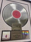 Barbara Streisand Limited Edition RIAA Gold Award Plaque For the People Album — photo 1