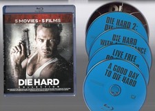 DIE HARD Collection 5 Blu-ray SET Bruce Willis 20th Century 2334808 Bilingual Ed