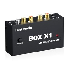Fosi Audio Box X1 MM Phono Preamp for Turntable Mini Stereo Hi-Fi Preamplifier